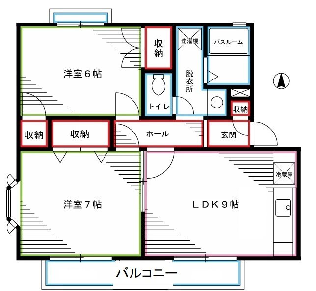 グリーンエステート 間取り