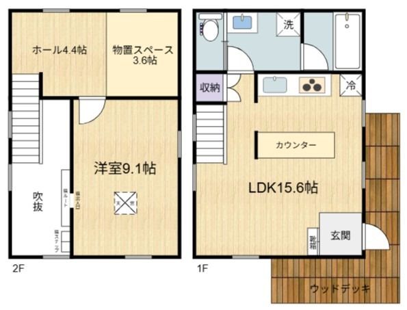 Laguna Terrace小金井Ｂ 間取り