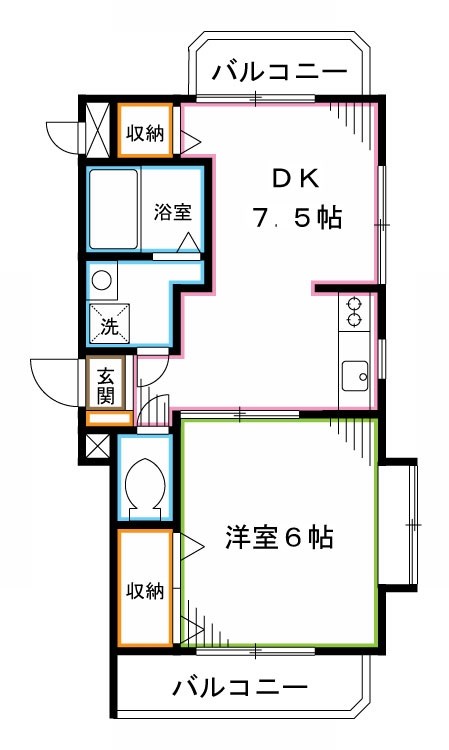 アペックス東高円寺 間取り