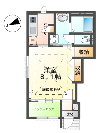 ラ・ソア 新川 間取り