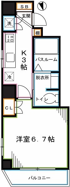PARK　LANE国分寺 間取り