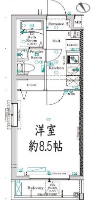 アンベリール吉祥寺イースト 間取り