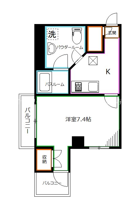 ドメイン国分寺 間取り