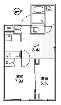 アルティザ新宿落合ソノリテ 間取り