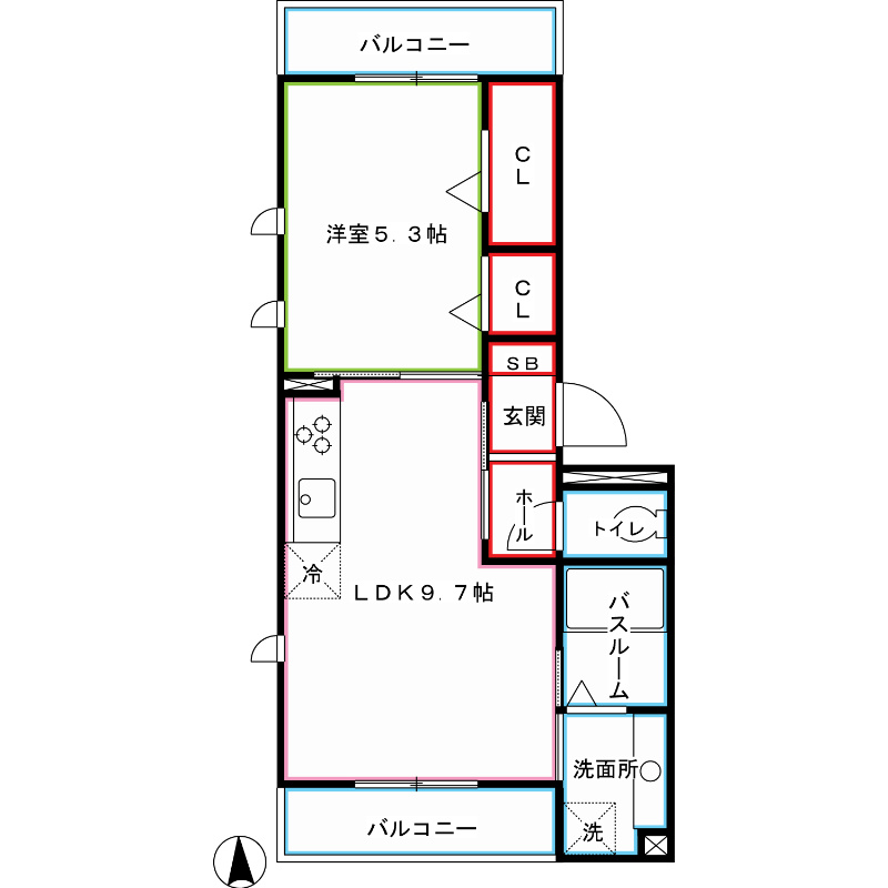 SHININ'DAYS石神井台 間取り