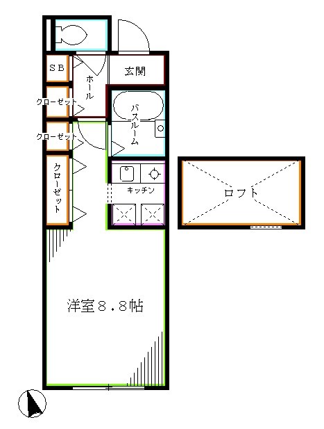 Branche吉祥寺 間取り