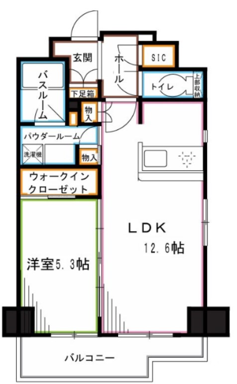 グロリアス西荻窪 間取り