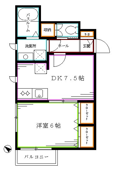 シャイロー江古田 間取り