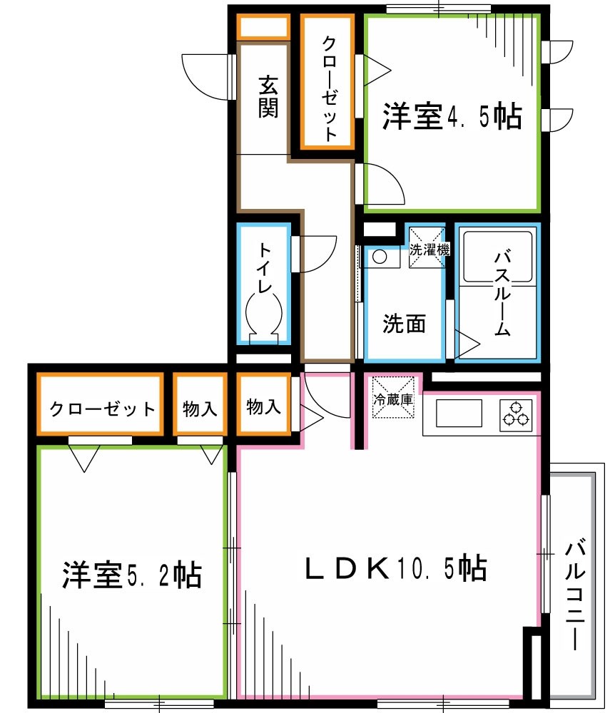 グランディス阿佐谷南 間取り