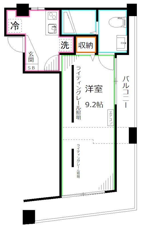 ヴェルステージ中野新橋Ⅱ 間取り