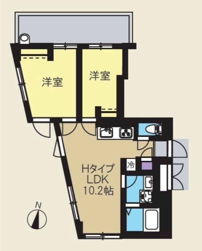 CREAL新高円寺 間取り
