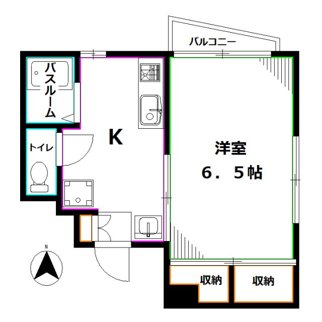 ロハス吉祥寺 間取り図