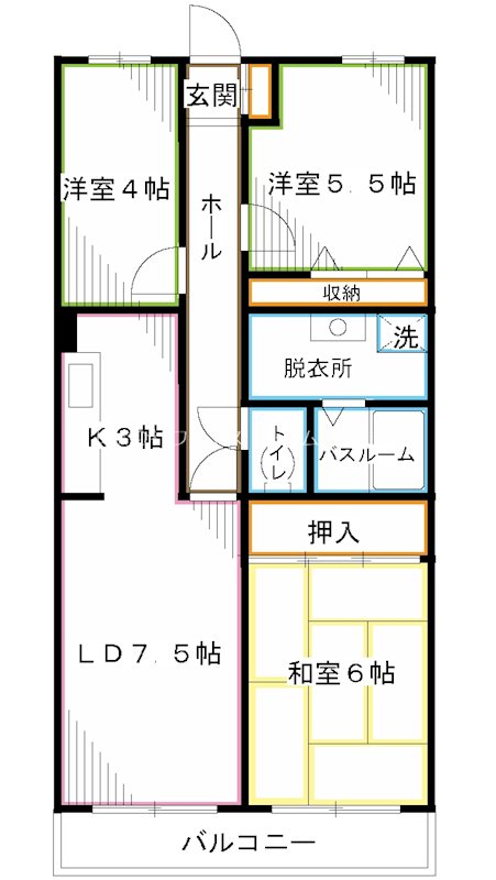 グランシティ小金井 間取り