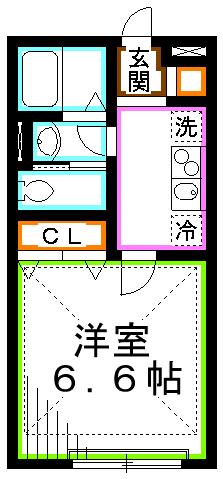 コルティーレ吉祥寺　  間取り