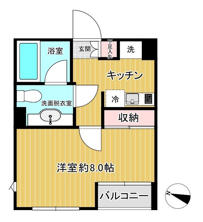 プラザ中落合 間取り