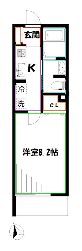 アビタシオン9 間取り