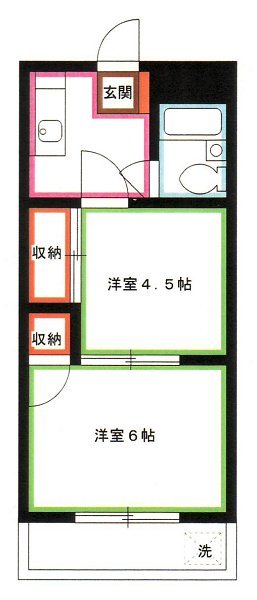 つばさマンション　 間取り