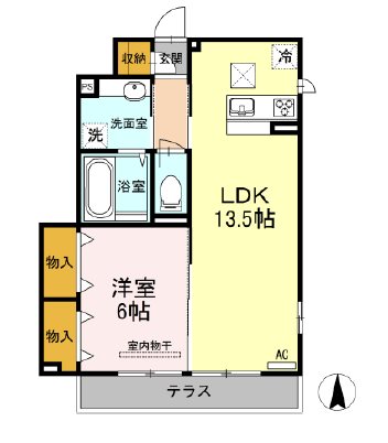 アゼリア上鷺 間取り