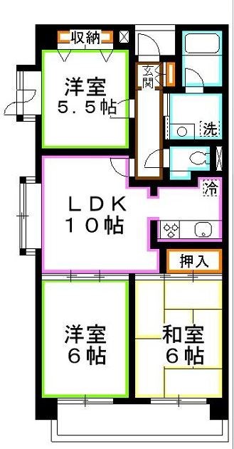 メインステイ関町  間取り