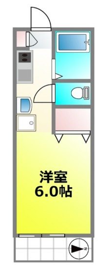 クレストコートフローラル 間取り
