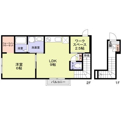 フラット高井戸東 間取り