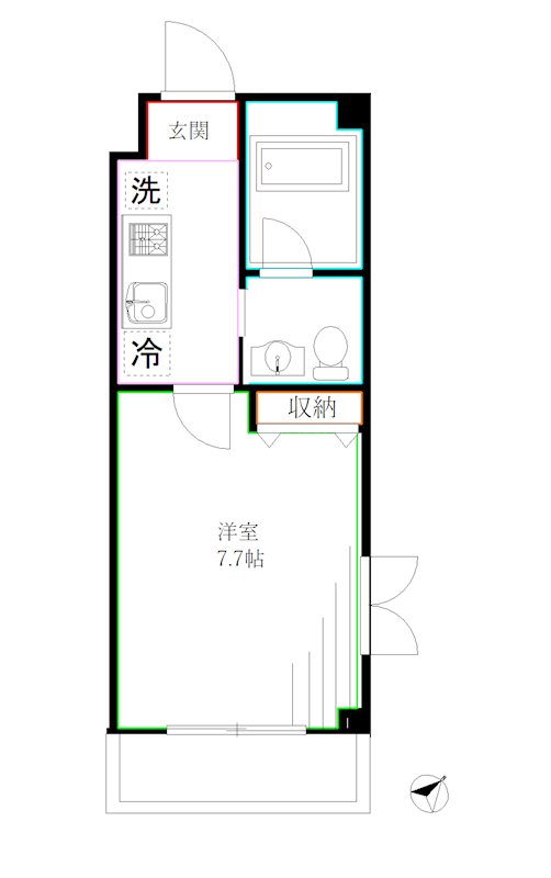 カーサヒロ 間取り