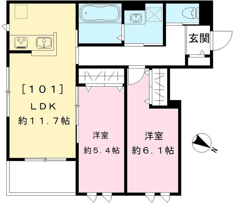 プレシャスコート鷺宮 間取り