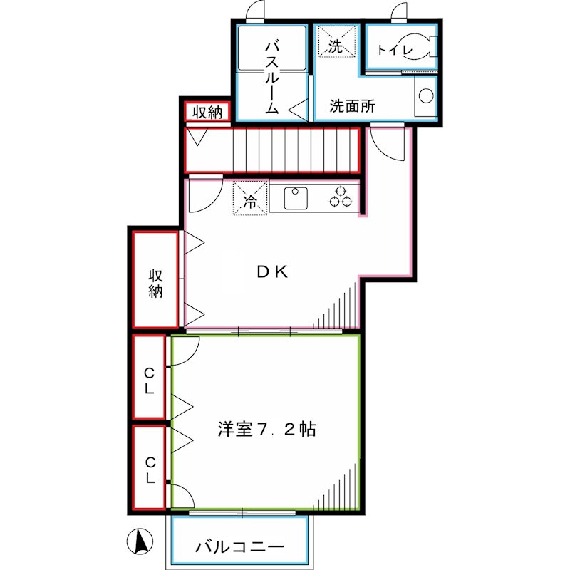 コンフォート吉祥寺 間取り