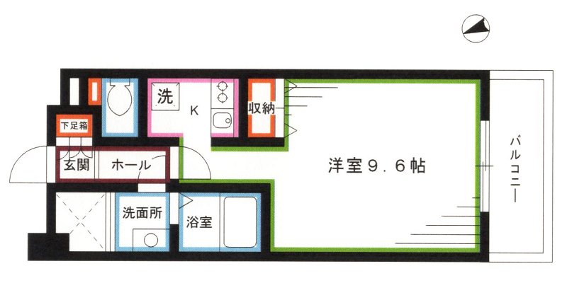 ステージファースト中野駅前 間取り