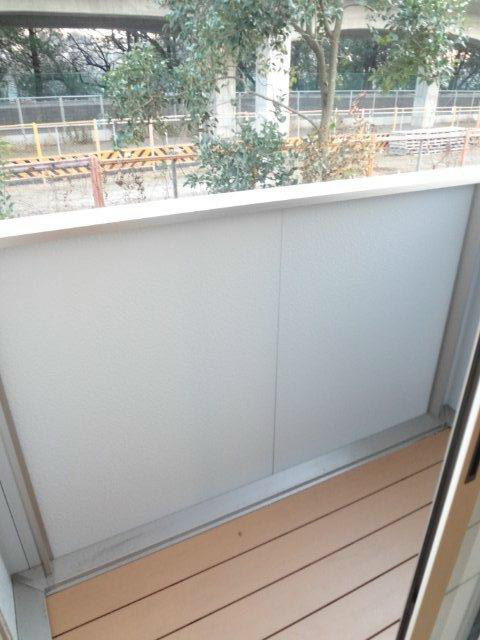 クレールＢ ベランダ