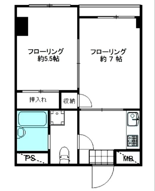 第8中島マンション 間取り