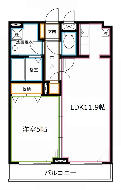 ヴェール新井薬師 間取り