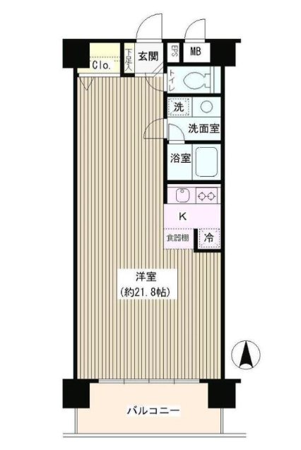 コアシティ中野坂上 間取り
