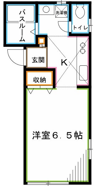 フレンド桃井Ⅰ 間取り