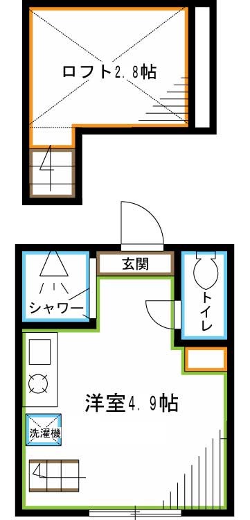 B.Growth荻窪  間取り