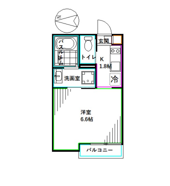 Y&rsquo;sFlat高円寺(ワイズフラット) 間取り