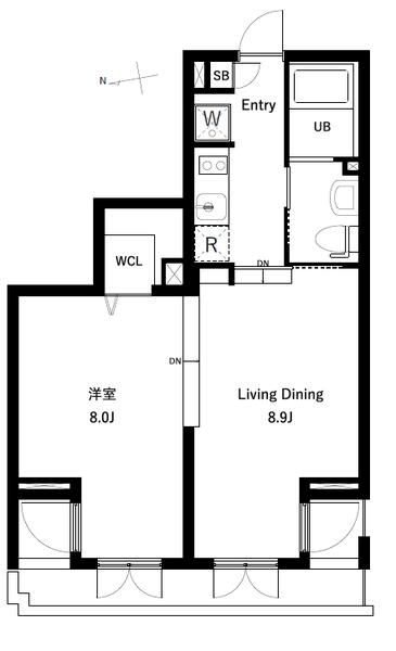 コスモリード東高円寺レジデンス 間取り