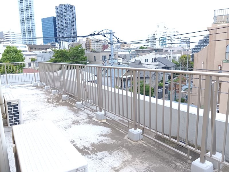 桃園パークマンション ベランダ