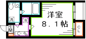 NORTH APARTMENT 間取り