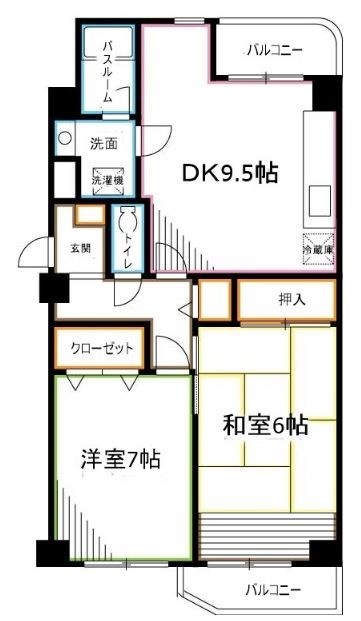 エイタイマンション 間取り