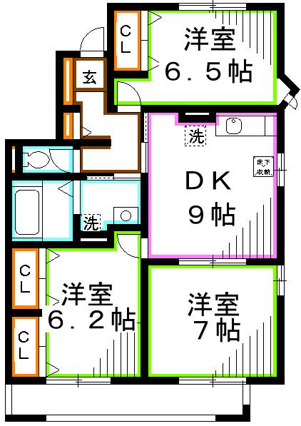 アンビエンテ 間取り