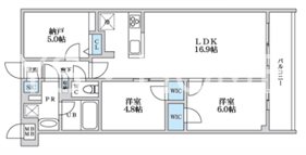 S-RESIDENCE富士見ヶ丘afford 間取り