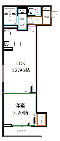 ヴィルソレイユ西荻Ⅰ・Ⅱ　Ⅰ 間取り