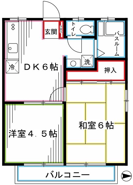 井上ハイツ 間取り