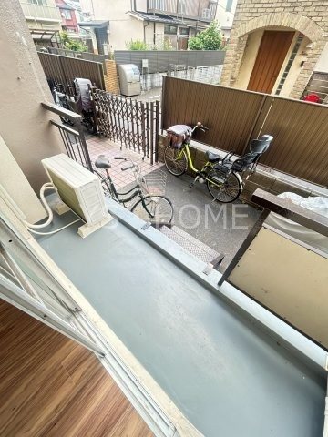 第2富士マンション  ベランダ