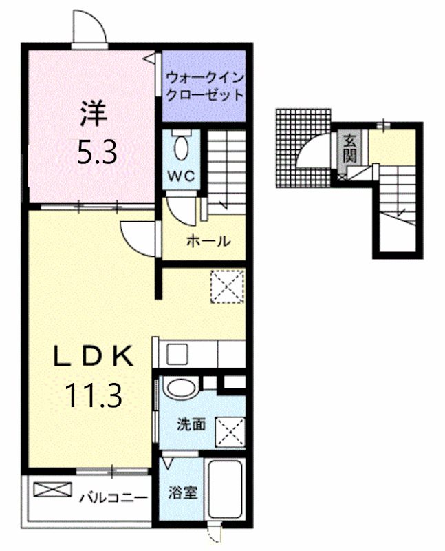 ソレイユ善福寺 間取り