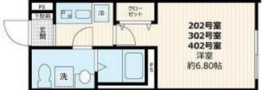 ベルシードステアー武蔵関 間取り