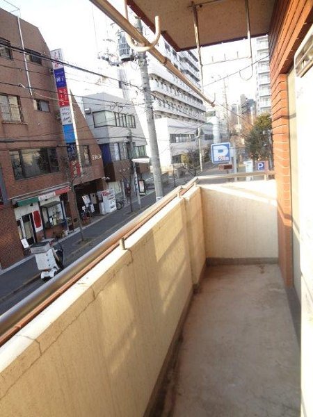 グリーンサンハイツ ベランダ