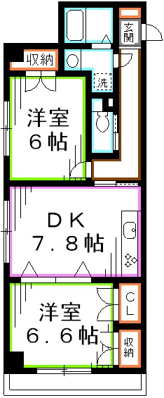 フォレスト武蔵野 間取り