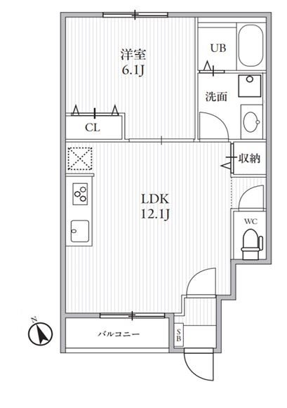 T's Cuore野方(ティーズクォーレ) 間取り